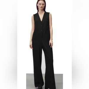 NWT Zara Jumpsuit Sz L